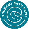 Aloita Resort - Tsunami Safe Path Logo - Mentawai Islands Indonesia