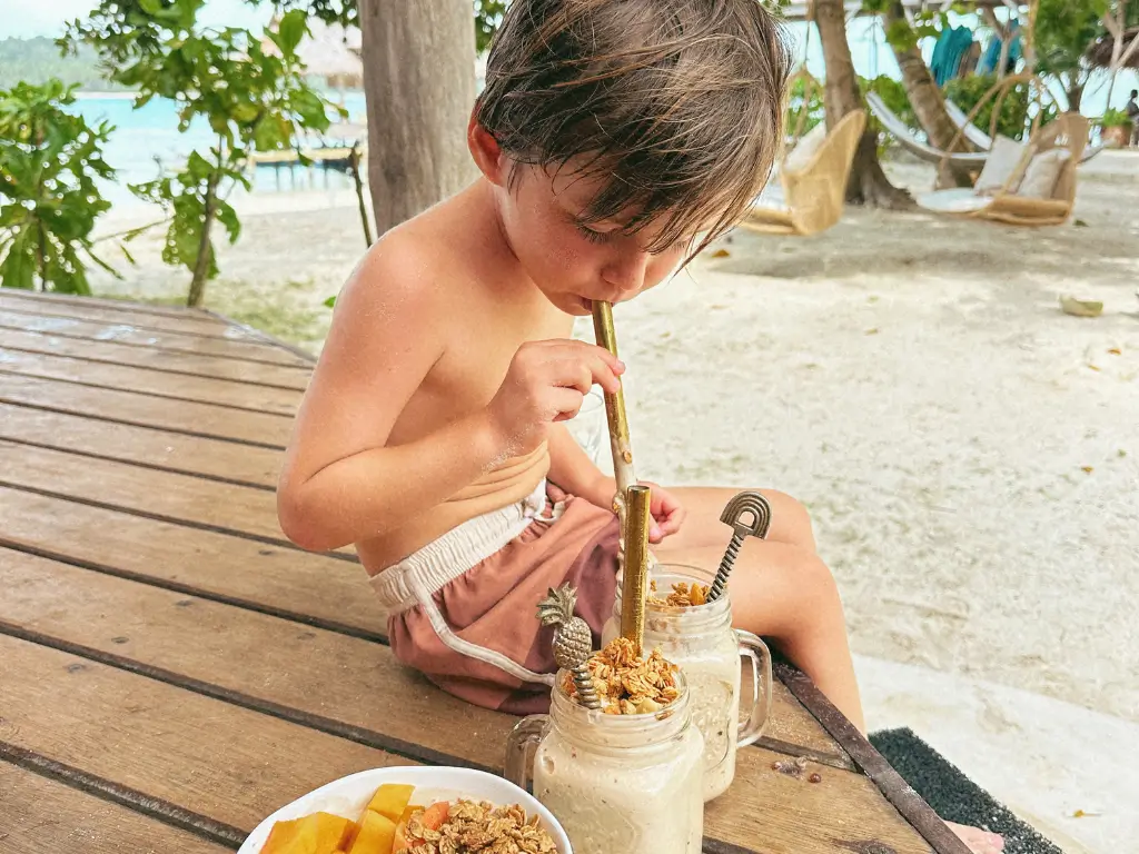 all you can eat dinning experience at aloita - family vacation